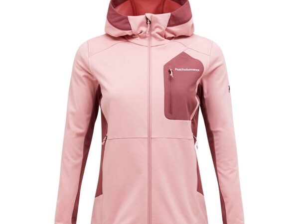 Polaire Utility Light Zip Hood - Femme