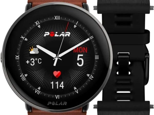 POLAR IGNITE 3 TITANIUM LEATHER