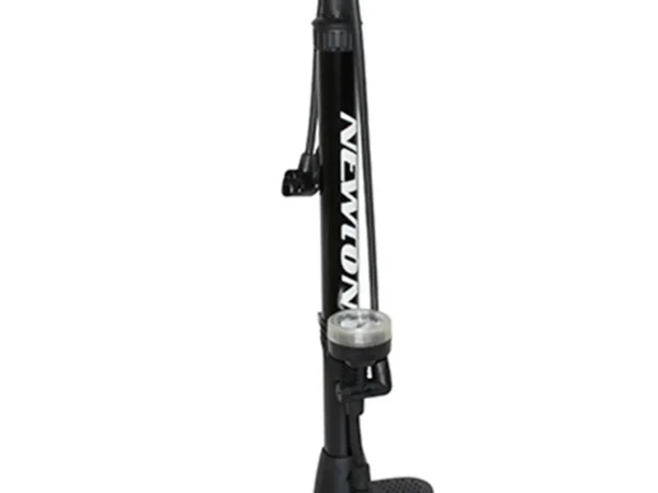 Pompe à pied acier base résine raccord double style avec manomètre 11 bars Newton Fpr3 Switch Vp-Vs