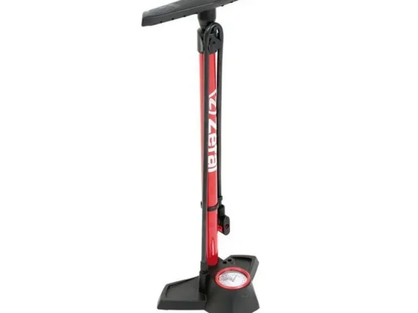 Pompe à pied profil avec manomètre Zefal MAX FP30