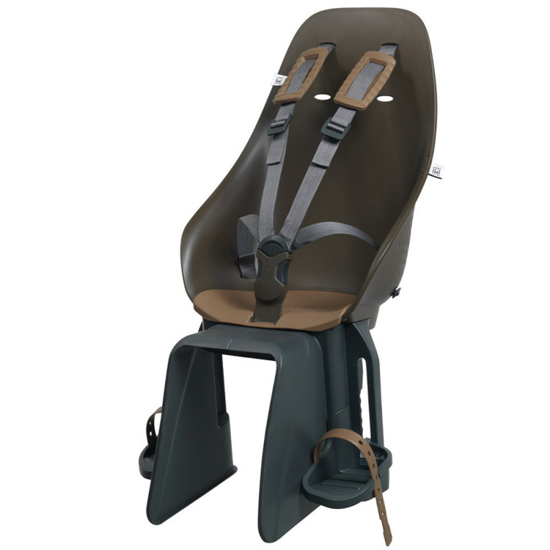 Porte-bébé vélo arrière sur porte-bagages Urban Iki - Marron/Marron