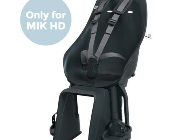 Porte-bébé vélo arrière sur porte-bagages Urban Iki MIK HD - Noir/Noir