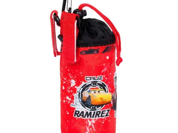 Porte-bidon avec fixation cintre par scratch enfant Disney Disney Cars