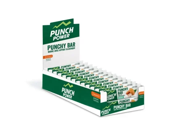 Barres énergétiques Punch Power Punchybar Amande