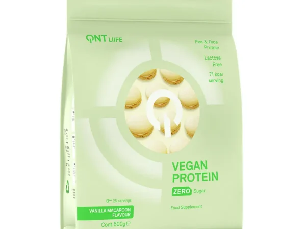 Protéine Macaron à la vanille QNT Vegan Protein Powder
