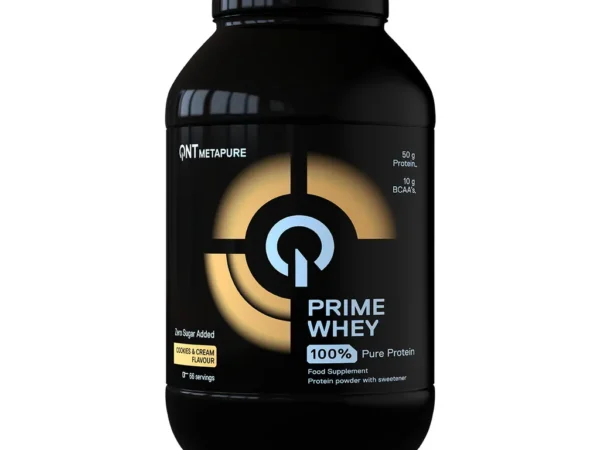 Protéine mélange 100 % d'isolat et de concentré de lactosérum Cookies & Cream QNT Prime Whey 2 kg