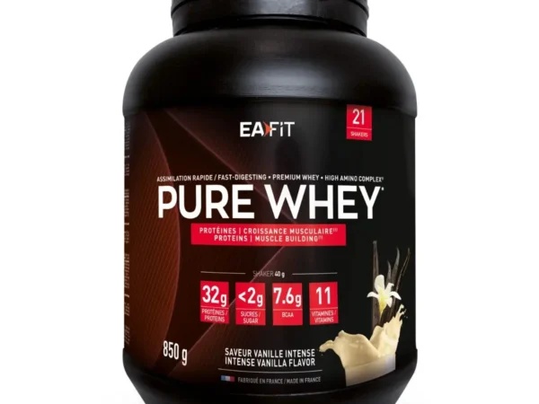 Protéine vanille intense EA Fit Pure Whey