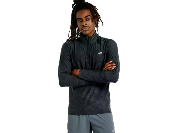 Pull Space Dye 1/4 Zip - Homme