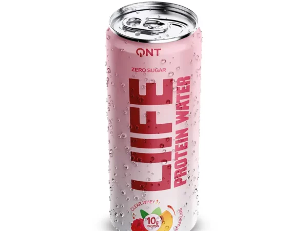 Boisson énergétique rasberry peach QNT