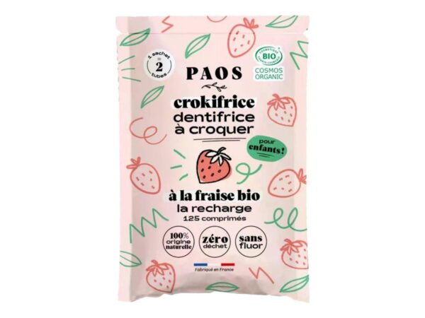 Recharge Dentifrice Bio À Croquer Pour - 125 Pastilles