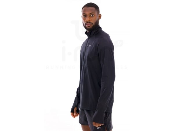 Reebok Running 1/4 Zip Raglan