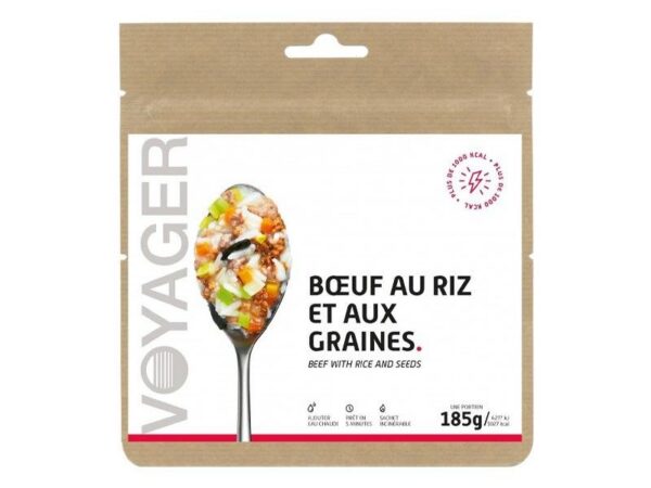 Repas Lyophilisé - Bœuf Au Riz Et Aux Graines