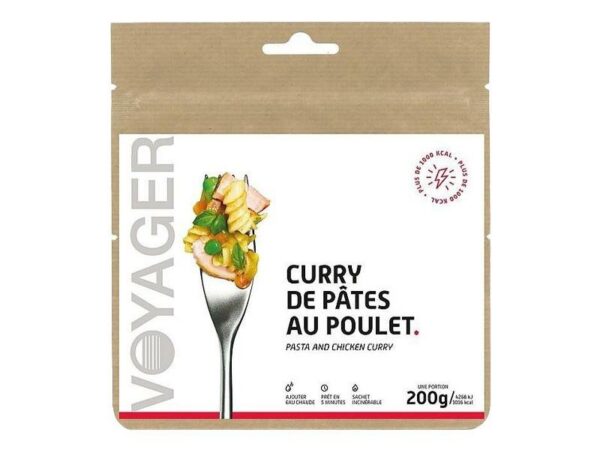 Repas Lyophilisé - Curry De Pâtes Au Poulet