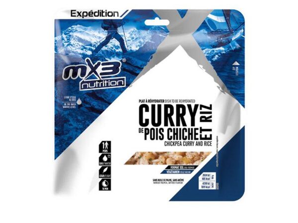 Repas Lyophilisé - Curry De Pois Chiche Et Riz