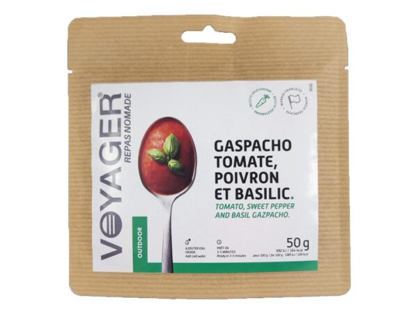 Repas Lyophilisé - Gaspacho Tomate, Poivron Et Basilic