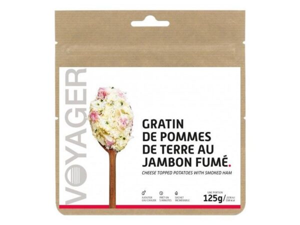 Repas Lyophilisé - Gratin De Pommes De Terre Au Jambon Fumé