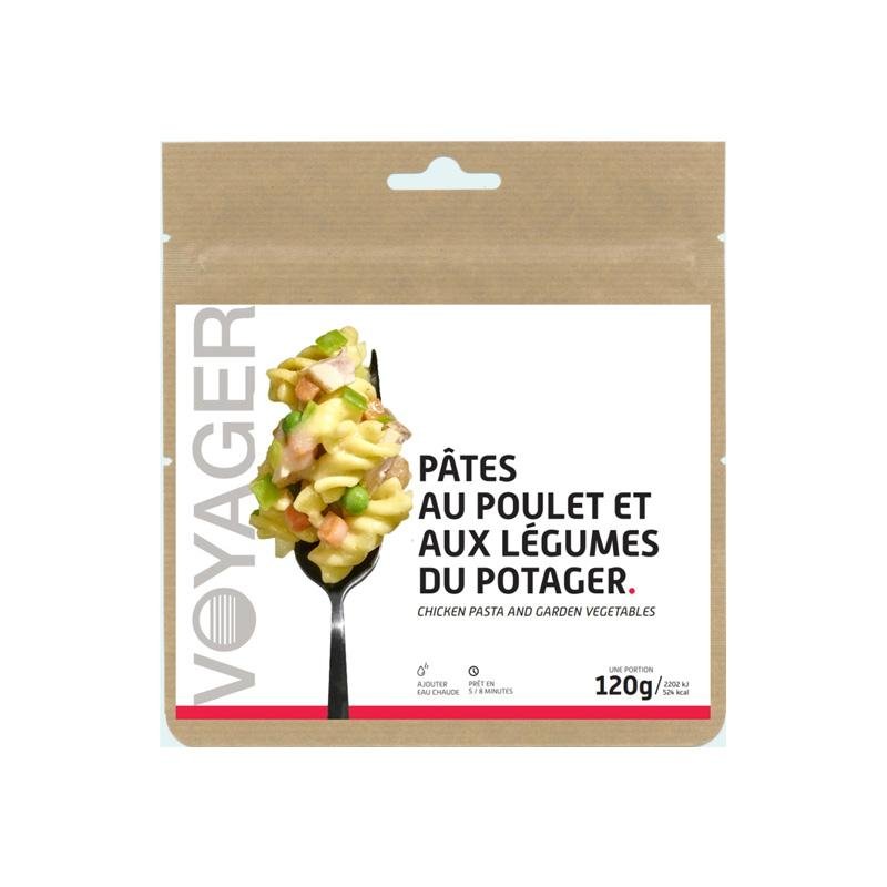 Repas Lyophilisé - Pâtes Au Poulet Et Legumes Du Potager