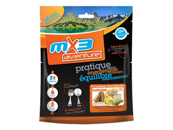 Repas Lyophilisé - Pâtes Aux 3 Fromages