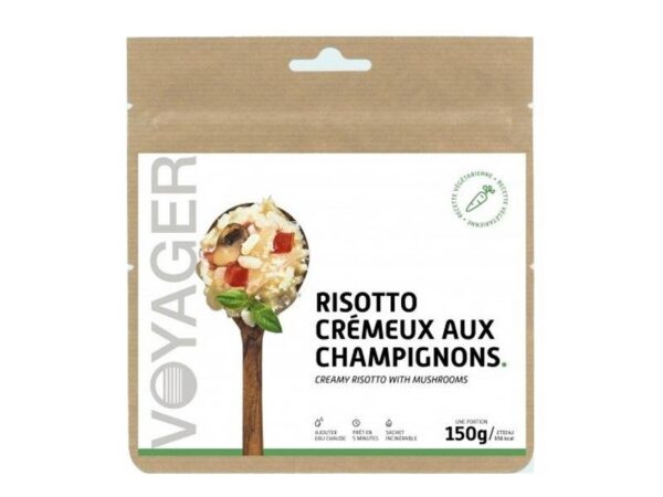 Repas Lyophilisé - Risotto Crémeux Aux Champignons