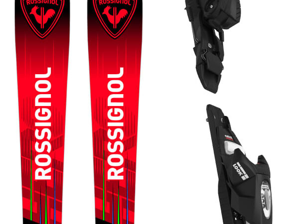 ROSSIGNOL HERO JR 100-120 + KID 4 GW