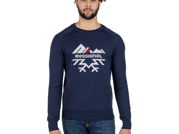 ROSSIGNOL JACQUARD CREW NECK