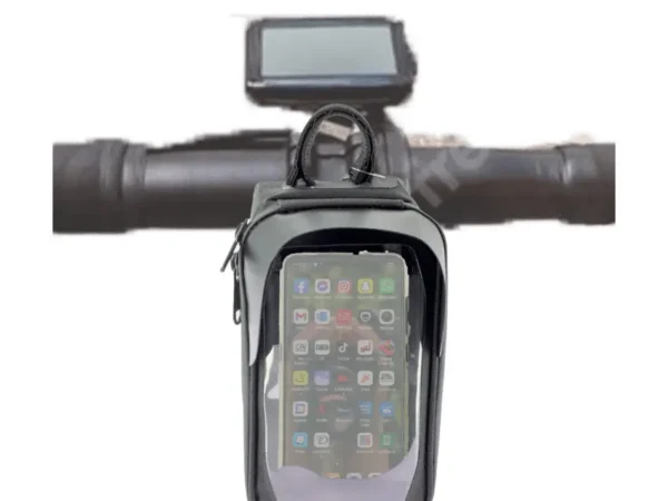 Sacoche cadre vélo porte téléphone Élémenterre KOM