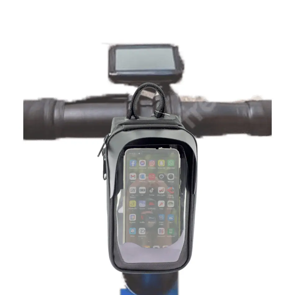 Sacoche cadre vélo porte téléphone Élémenterre KOM