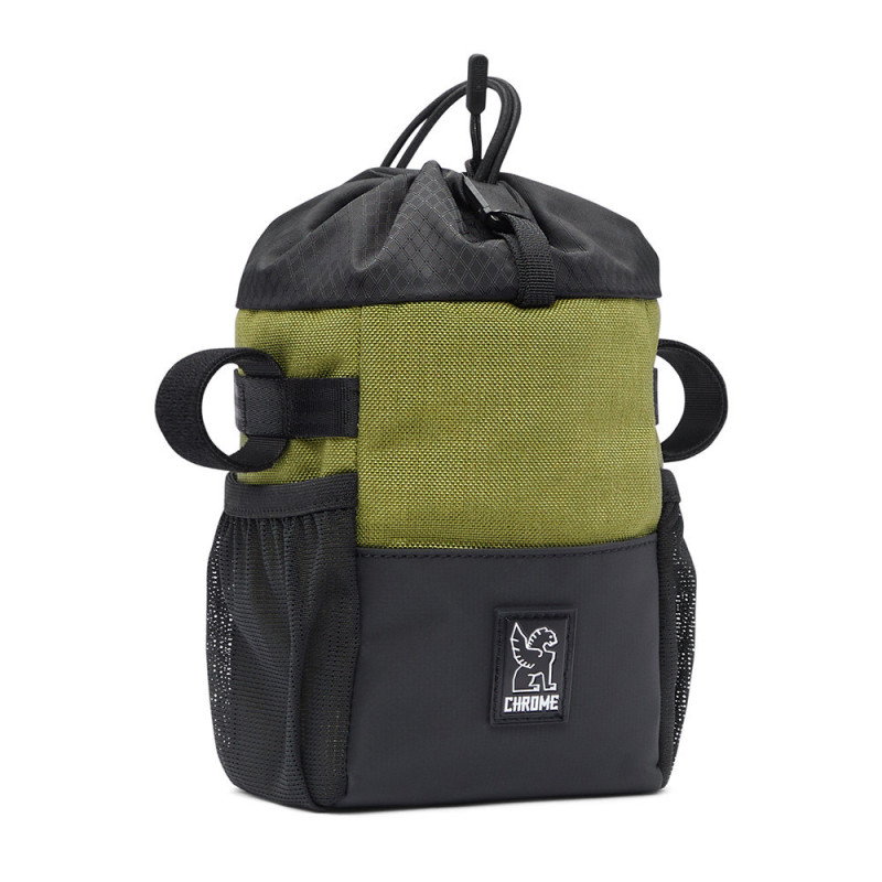 Sacoche de guidon Chrome Doubletrack Feed Bag 1.5L - Olive branch