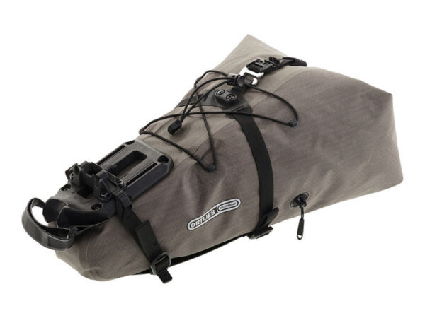 Sacoche de selle bikepacking Ortlieb Seat-Pack QR 13L - Dark Sand