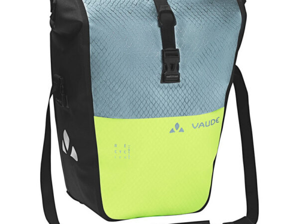 Sacoche de vélo arrière Vaude Aqua Back Color Single (rec) 24L - Gris / Vert