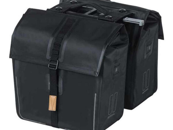 Sacoche double vélo ville Basil Urban Dry MIK 2 x 25L