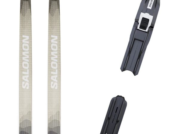 SALOMON ESCAPE SNOW 47 SKIN GREY + PROLINK SHIFT CLASSIC