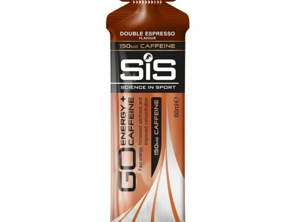 Gel énergétique Science in Sport Go + Cafeine Espresso double - 60 ml