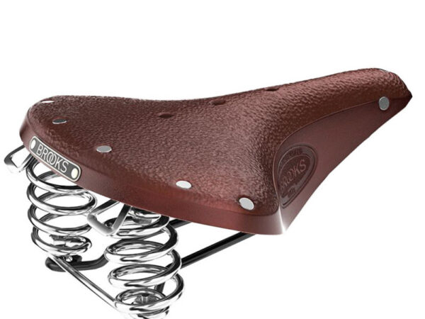 Selle de vélo cuir Brooks B67 Short - 240 x 205 mm, Marron : Brun Antique