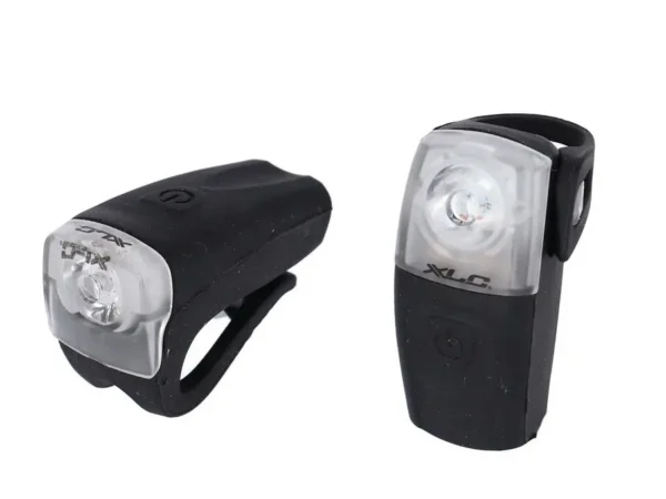 Set d'éclairage vélo LED XLC CL-E16 (x2)