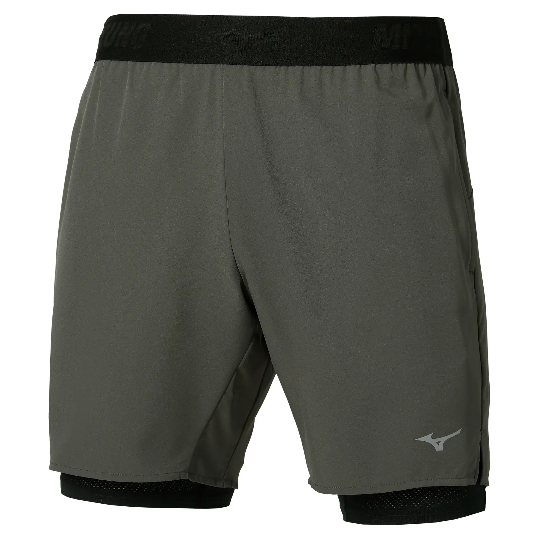 Short 2 en 1 Mizuno Core 7"