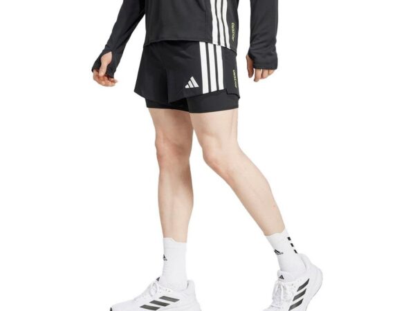 Short Poche Gel 2 En 1 Adizero Running - Homme