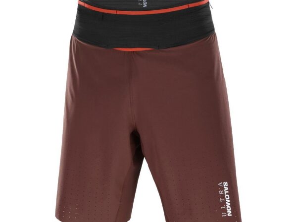 Short S/lab Ultra 2 En 1 Decadent Chocolate - Homme