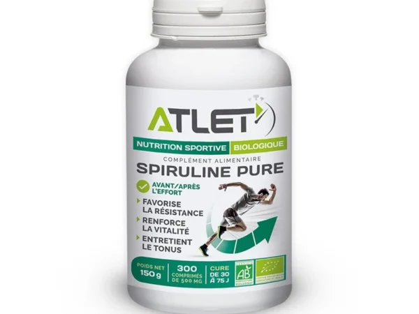 Spiruline bio – 300 comprimés