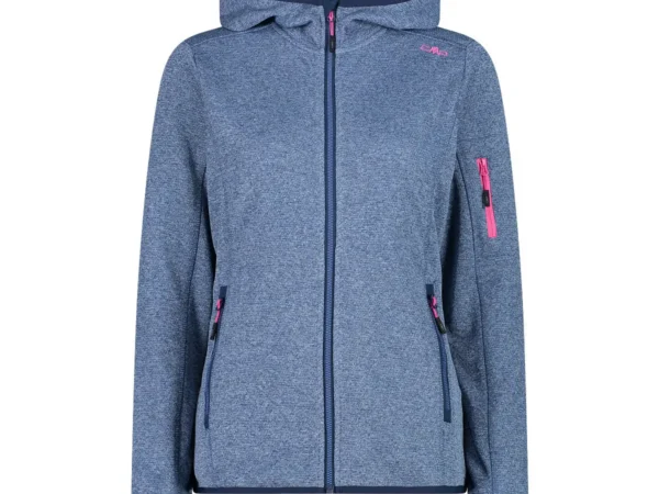 Sweatshirt à capuche femme CMP Knit-Tech