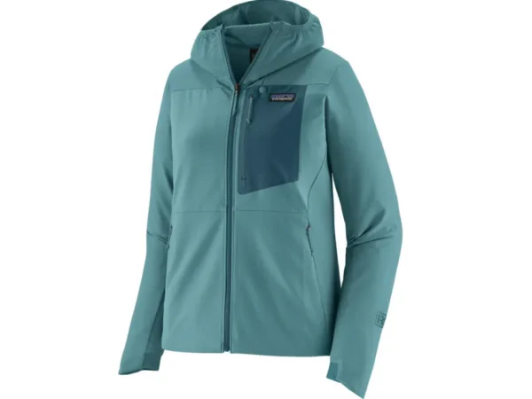 Sweatshirt à capuche femme Patagonia R1 CrossStrata