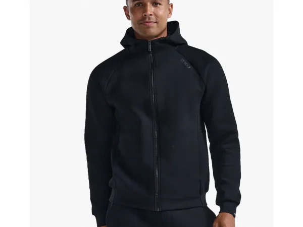 Sweatshirt à capuche full zip 2XU Commute