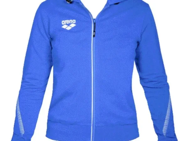 Sweatshirt à capuche full zip femme Arena Team Line