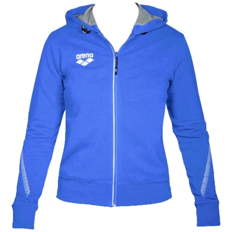 Sweatshirt à capuche full zip femme Arena Team Line