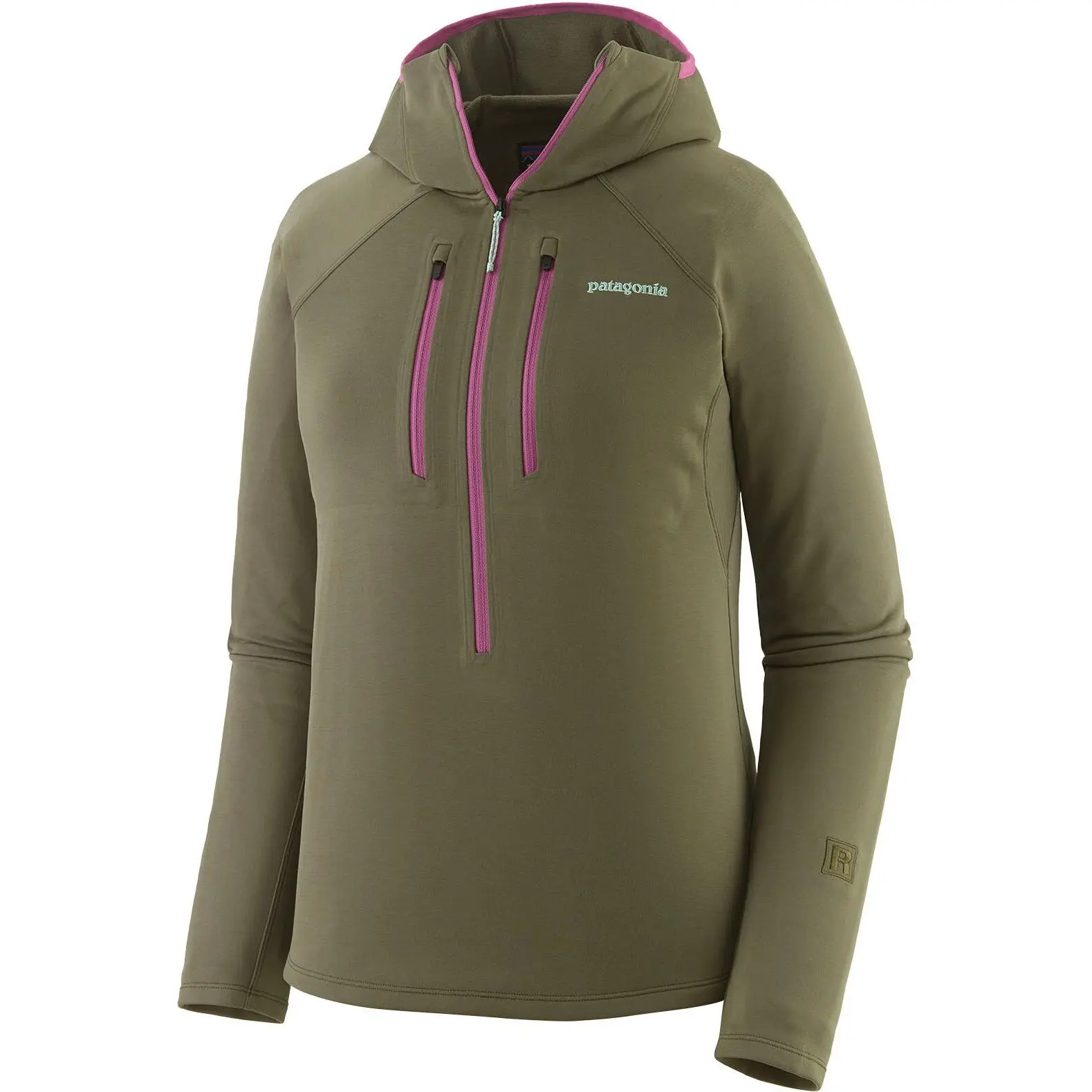 Sweatshirt à capuche zip femme Patagonia R1