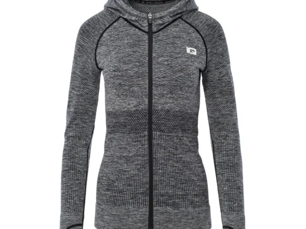 Sweatshirt à capuche zippé femme IQ Intelligence Quality Iwero