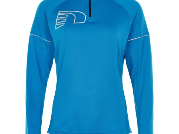 Sweatshirt femme Newline core zip neck