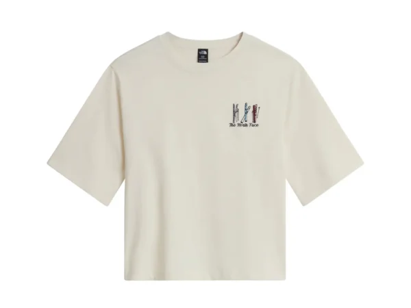 T-shirt boxy brodé femme The North Face Graphic