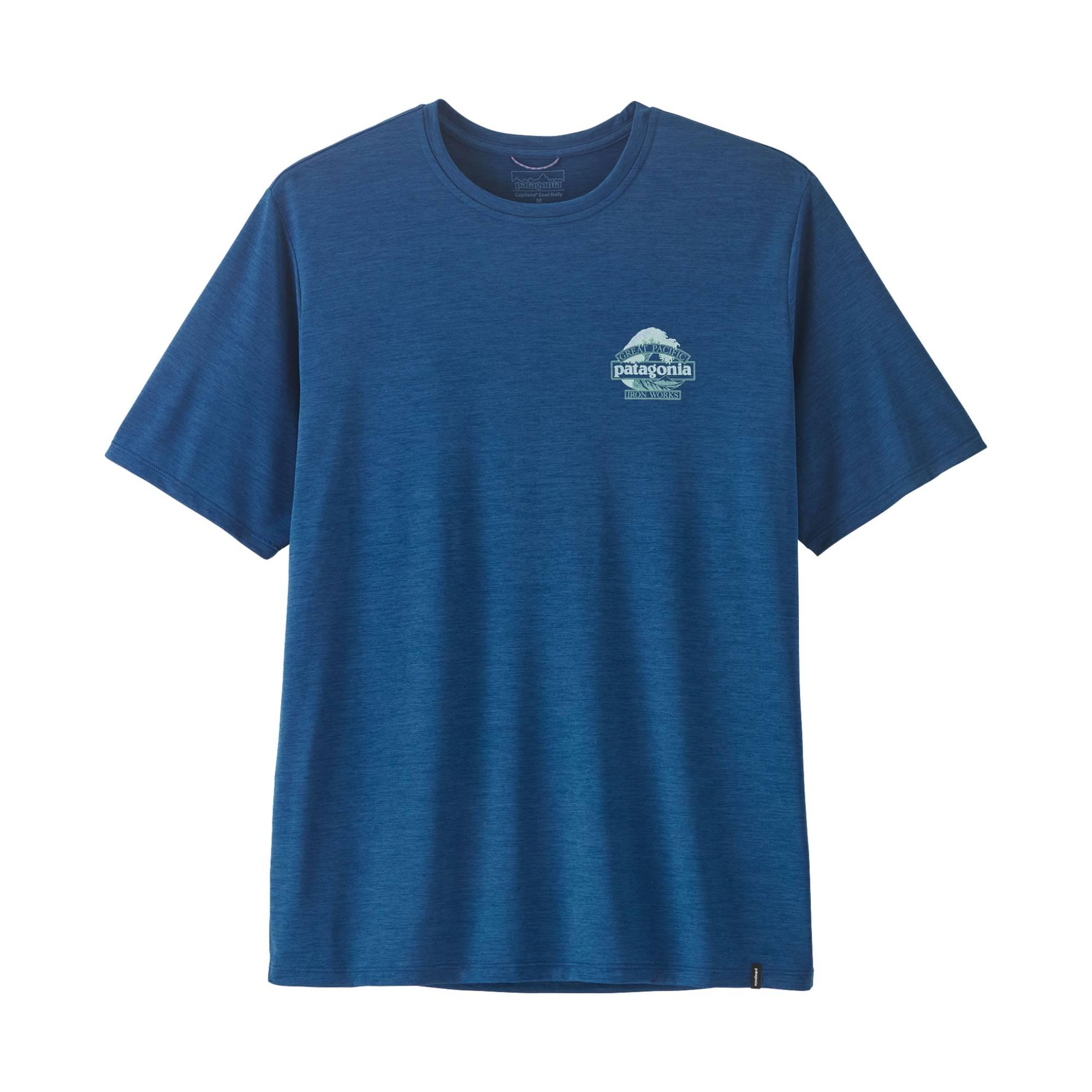 T-shirt Cap Cool Daily Shirt Great Wave - Homme