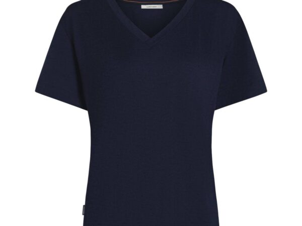 T-shirt Col En V 150 Tech Lite Relax V Neck - Femme